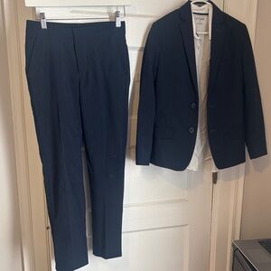 Boys Van Heusen Dark Blue Sport Coat and Pants